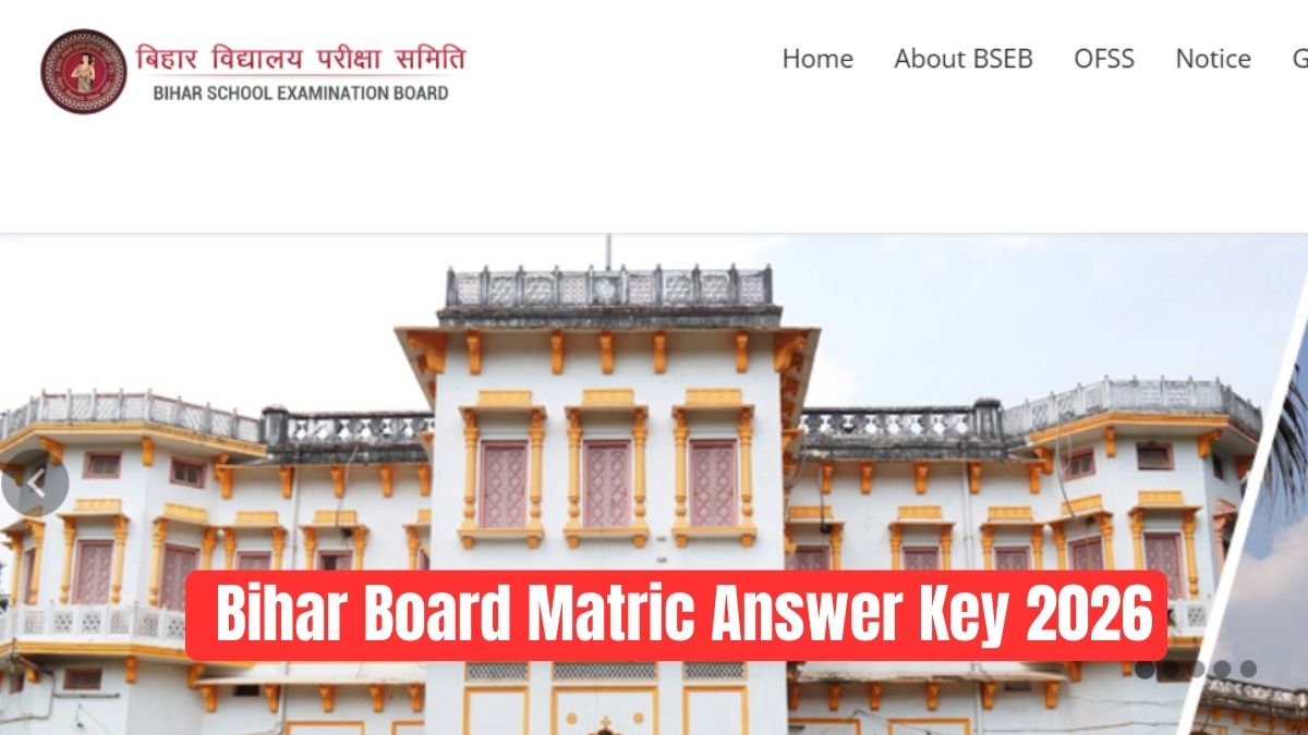 Bihar Board Matric Answer Key 2026