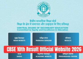 CBSE 10th Result Official Website 2026