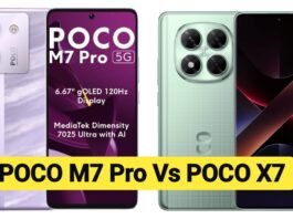 POCO M7 Pro Vs POCO X7