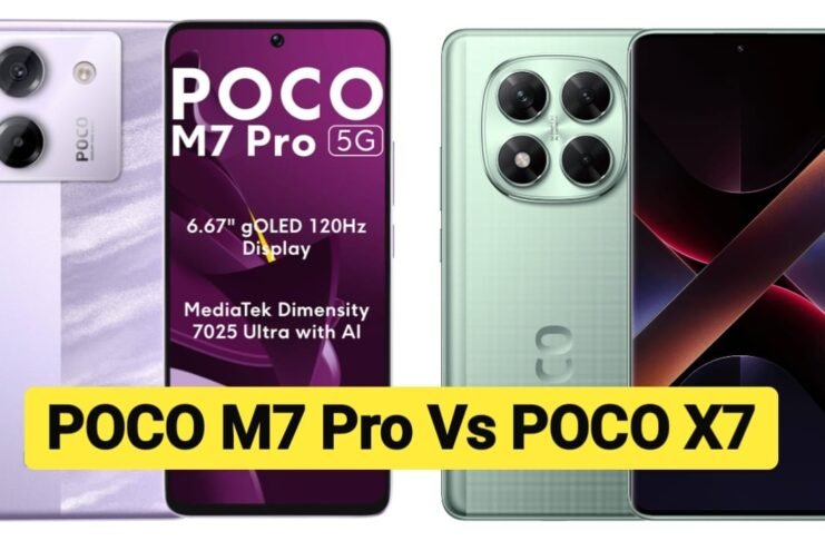 POCO M7 Pro Vs POCO X7