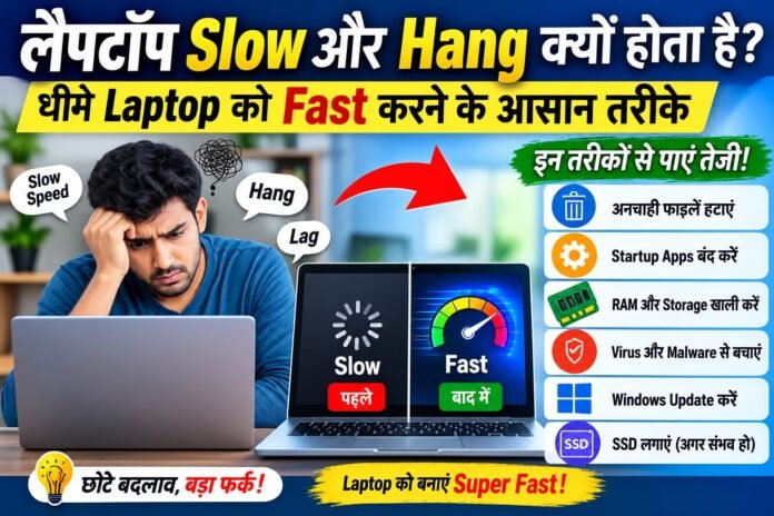 लैपटॉप Slow और Hang क्यों होता है?